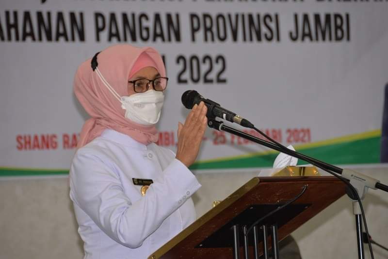 Pj. Gubernur Jambi Buka Acara Forum OPD untuk Ketahanan Pangan