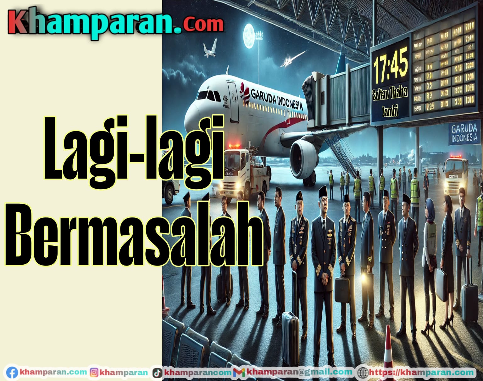 Usai Insiden Leon Air JT603 4 Hari Silam, Kini Rombongan Komisi V DPR RI Tunda Terbang dari Bandara Sultan Thaha Jambi