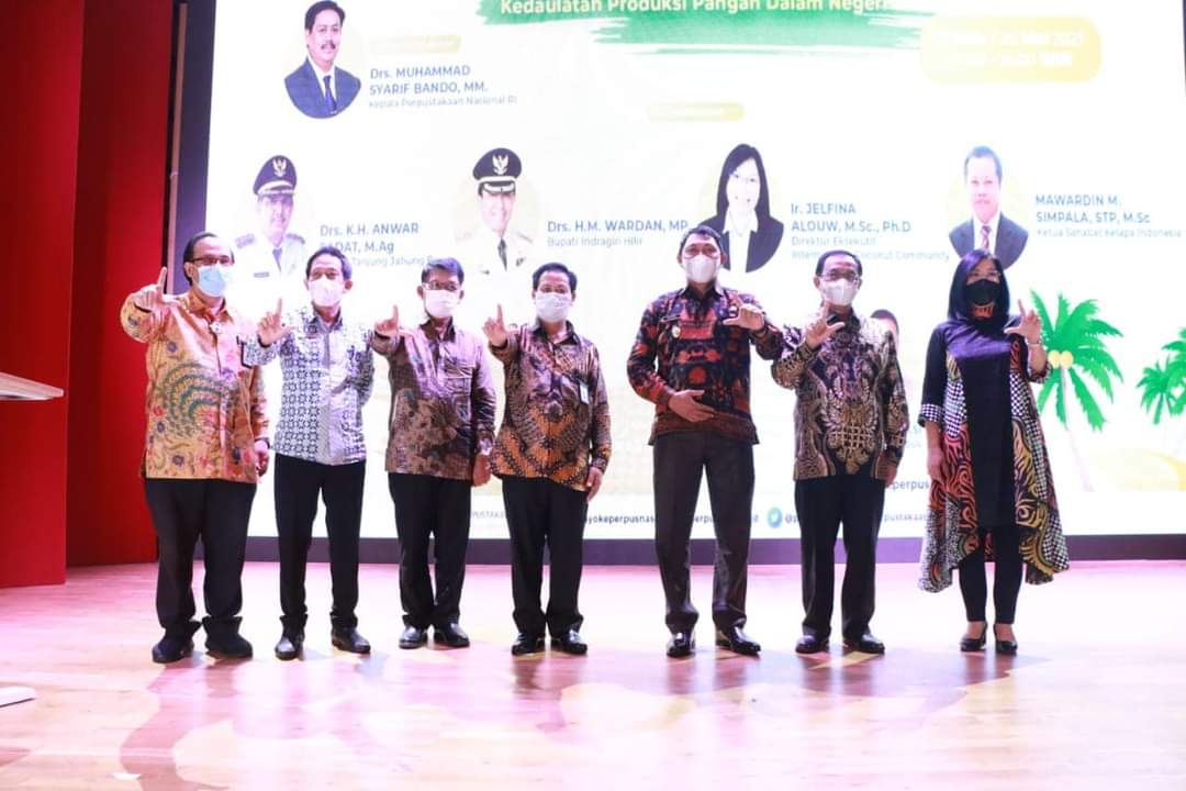 Jadi Narasumber Nasional , Wabup Hairan Ungkap Potensi Kelapa Dalam