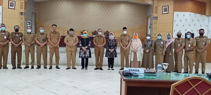 Silaturahmi Dengan ASN, Bupati dan Wabup Tanjab Barat Pesan Bekerja Dengan Profesional