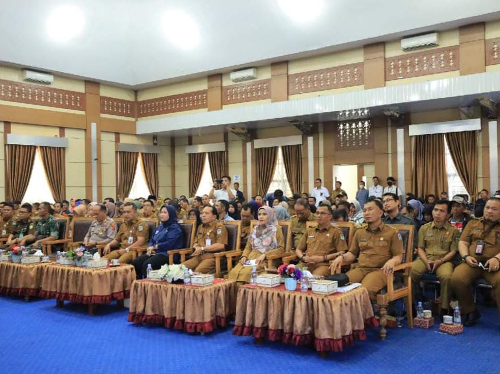 Pemkot Laucing Bantuan Penyaluran Pangan Beras Periode januari - juni 2024