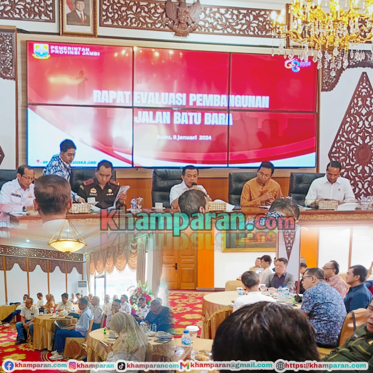 Pemprov Jambi Evaluasi Proyek Jalan Khusus Batu Bara, Hanya Satu Perusahaan Tunjukkan Progres