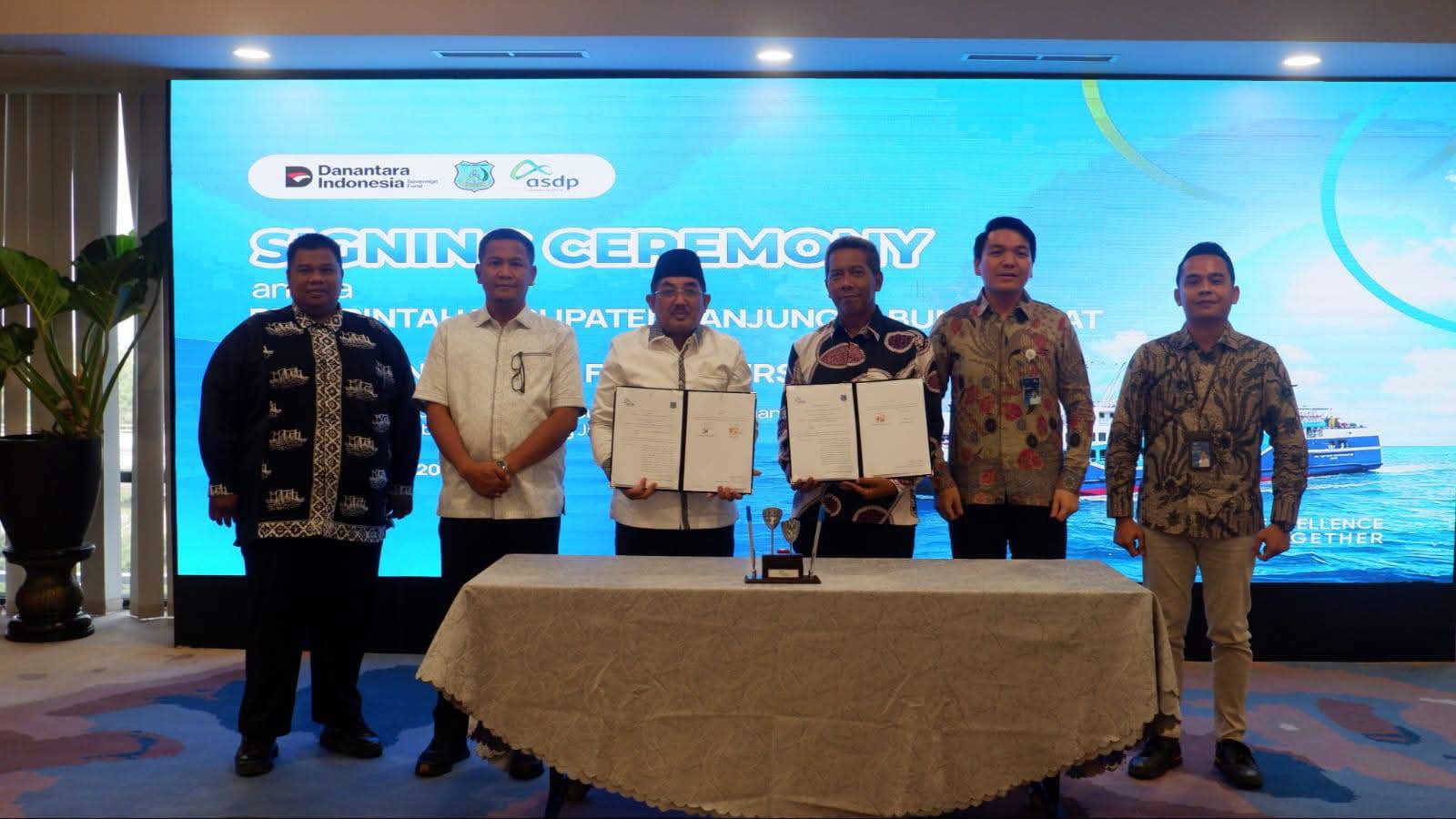 Pemkab Tanjab Barat Gandeng ASDP Optimalkan Retribusi Pelabuhan Kuala Tungkal