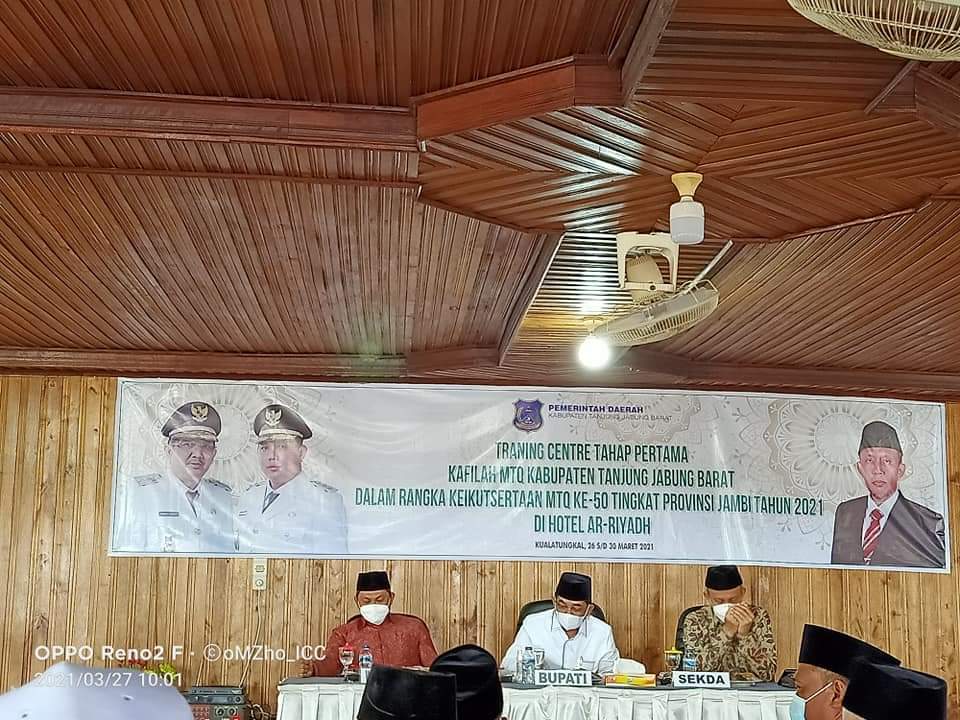 Jadi Tuan Rumah MTQ Tingkat Provinsi Jambi,  Tanjab Barat Incar Juara Umum