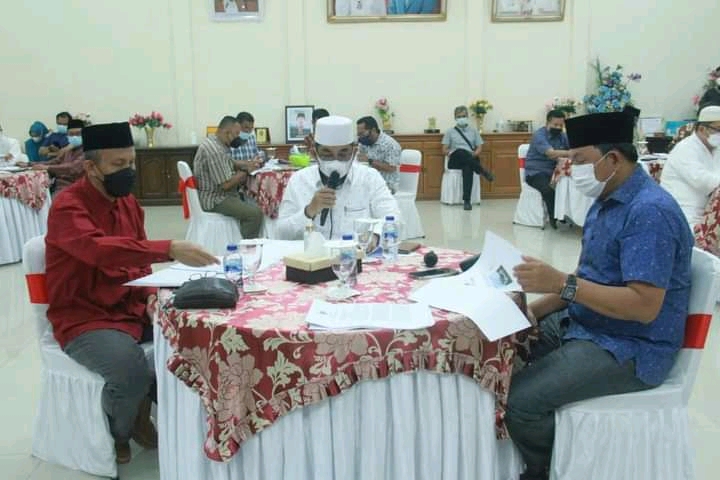 Bupati Tanjab Barat Pimpin Rapat Persiapan Pelaksanaan MTQ Ke-50 Tingkat Provinsi Jambi