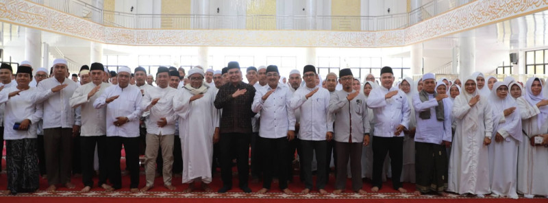 Bupati Tanjabbar Buka Manasik Haji Terintegrasi Tahun 1447 H/2026 M