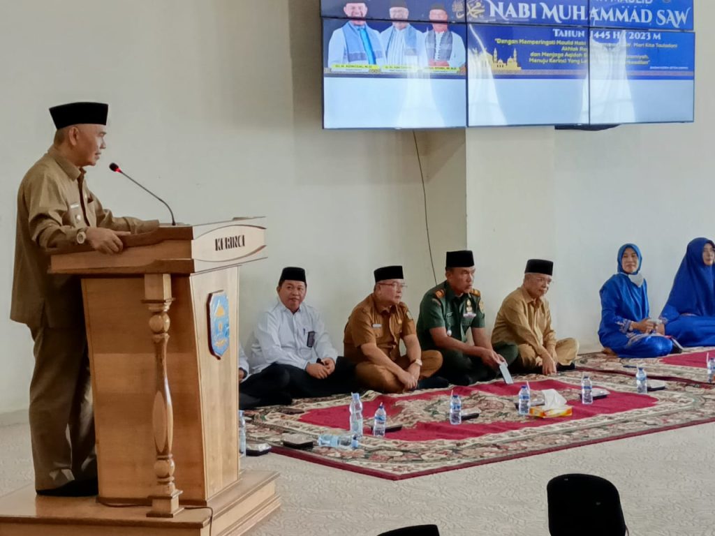 Pemkab Kerinci Gelar Peringatan Maulid Nabi Muhammad SAW 1445 H Tahun 2023