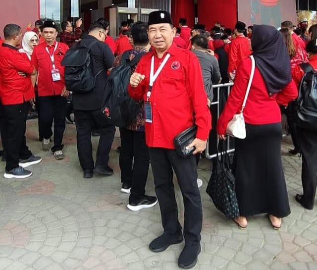 Ketua DPRD Tanjabbar Hadiri RAKERNAS dan BIMTEK PDI Perjuangan