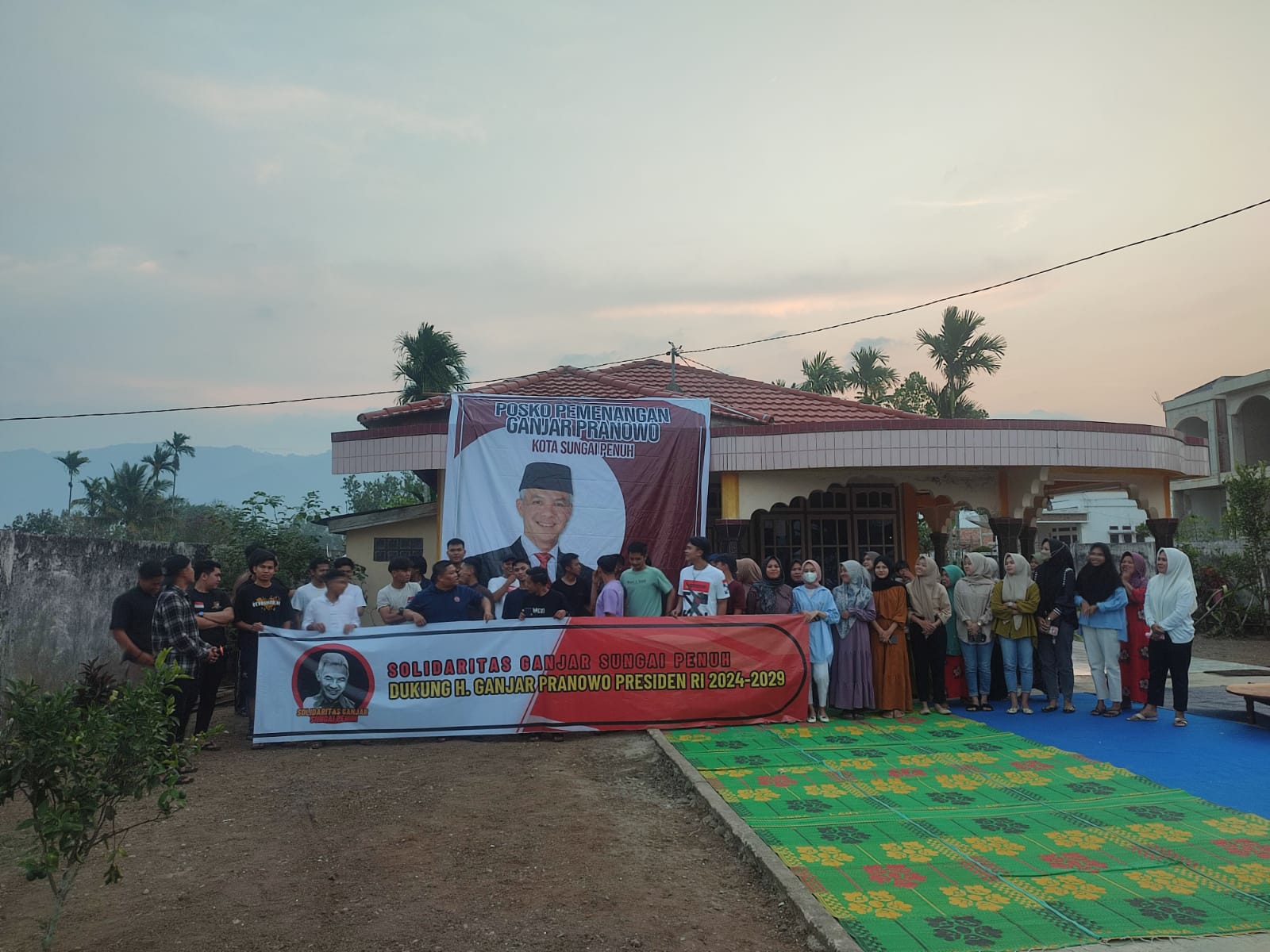 Deklarasi Dukung Ganjar Calon Presiden RI Periode 2024-2029, Ramai Diikuti Kaum Milenial