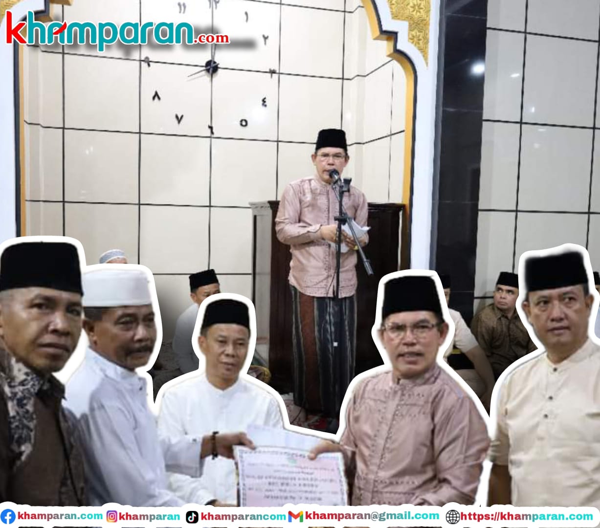 Wako Ahmadi Gelar Safari Ramadhan bersama Masyarakat Sungai Ning