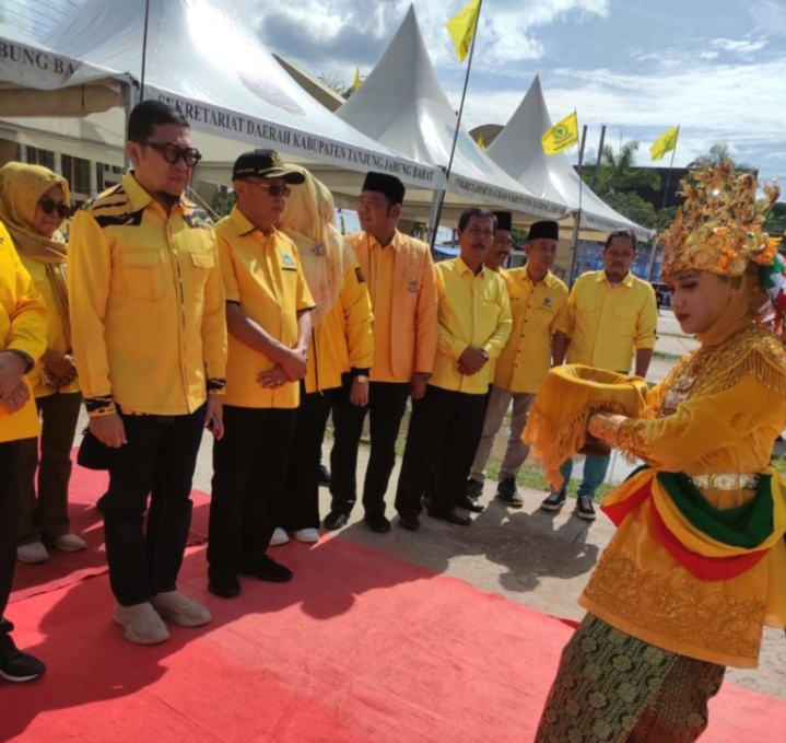 Apel Akbar Partai Golkar Di Tanjab Barat Berlangsung Semarak