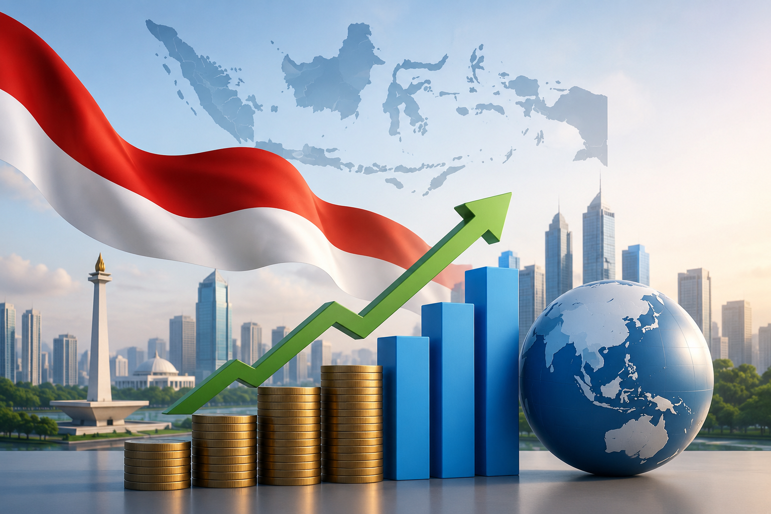 LAPORAN IEP JUNI 2026 : PERTUMBUHAN EKONOMI INDONESIA DIPERKIRAKAN 5 PERSEN