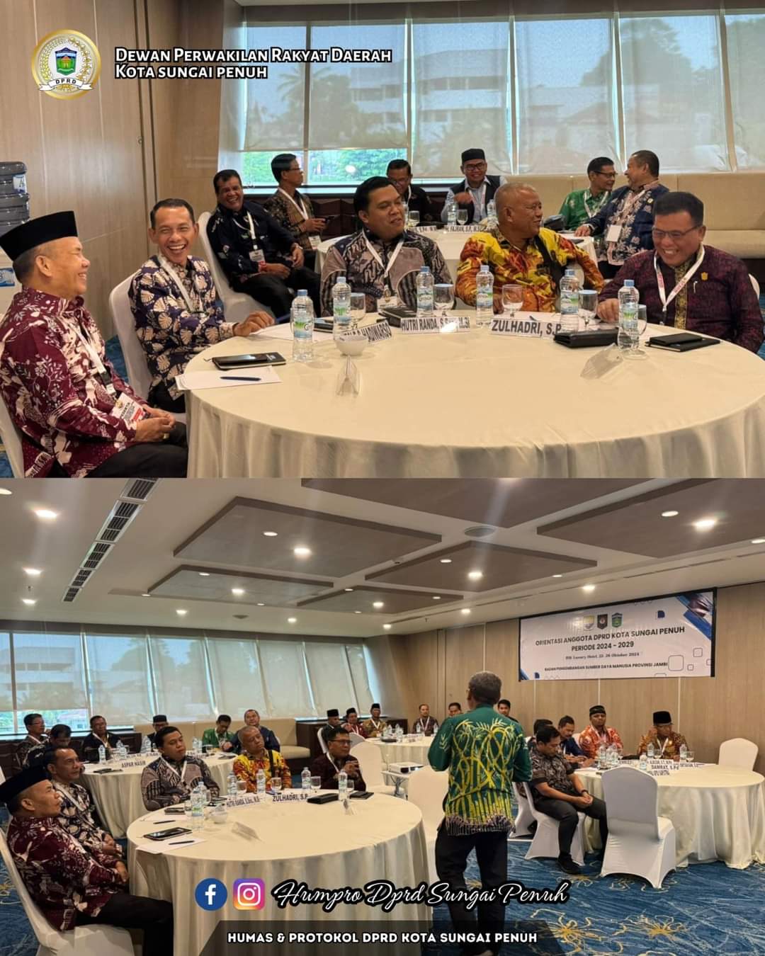 Orientasi DPRD Kota Sungai Penuh Masa Jabatan 2024-2029