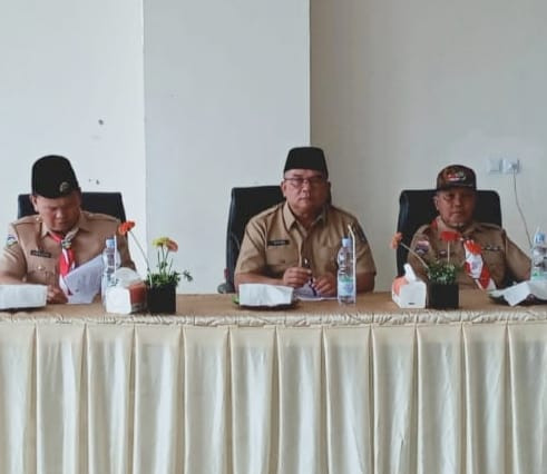 Pramuka Kwartir Cabang (Kwarcab) Kabupaten Kerinci ke Tingkat Nasional, di Lepas Secara Langsung Oleh Sekda Kerinci Zainal Efendi, SP