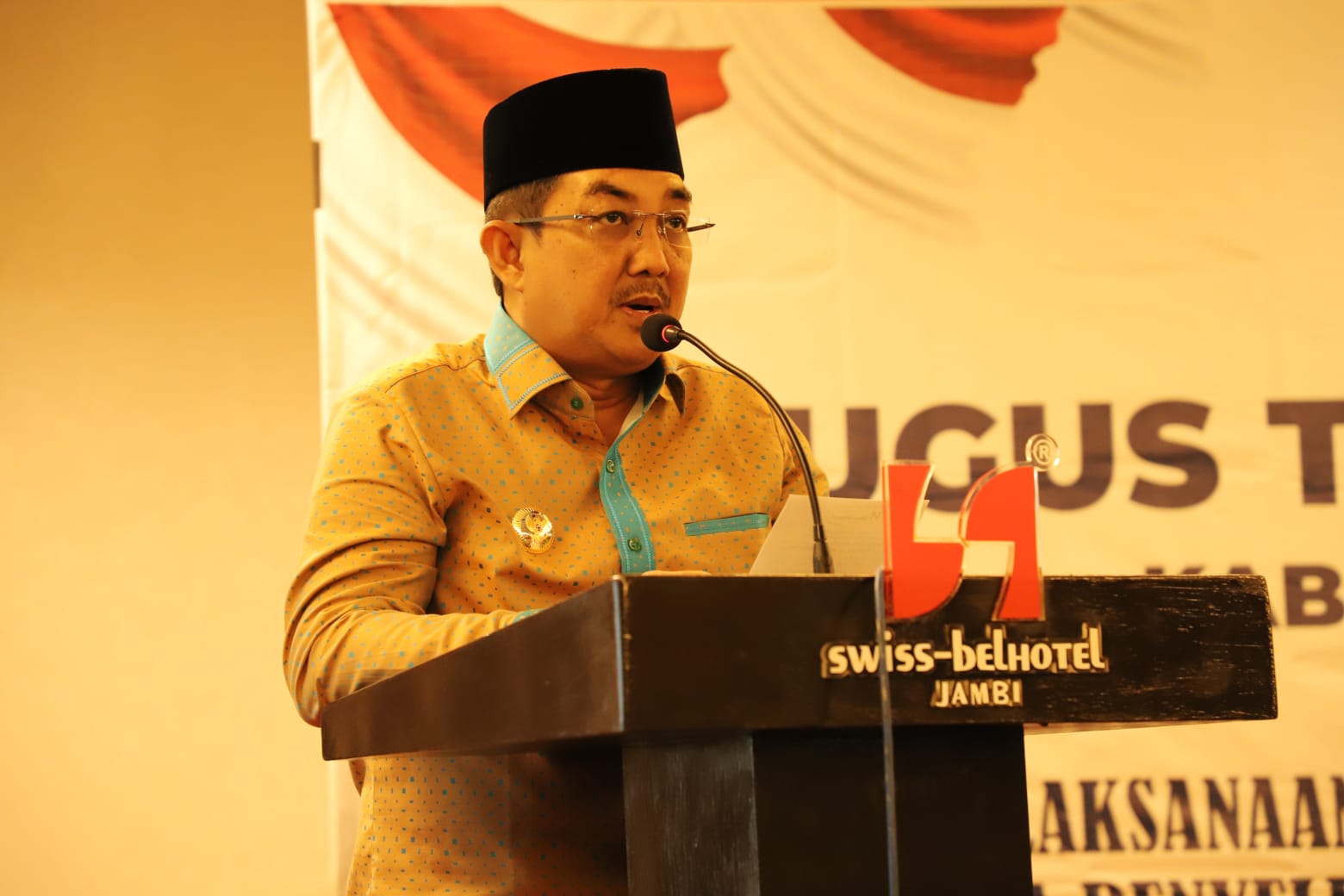 Bupati Anwar Sadat Jadi Pembicara Dalam Rakor Reforma Agraria di Jambi