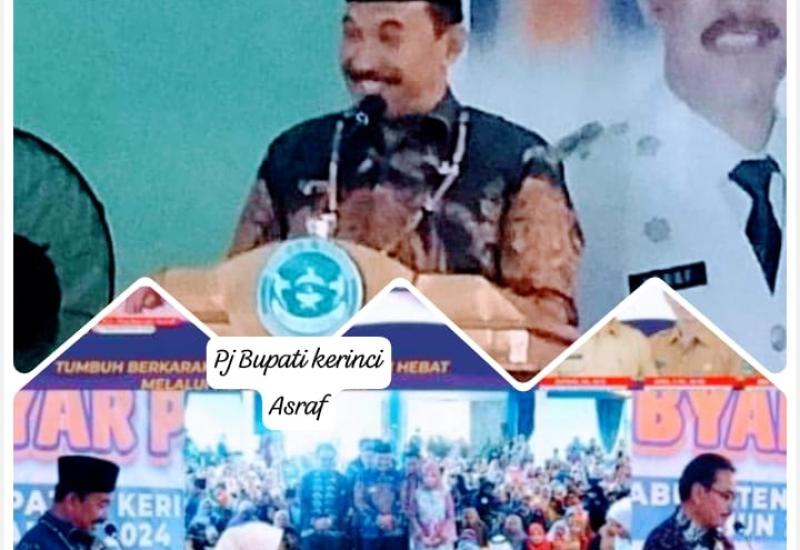 Pj Bupati Kerinci Asraf Buka Secara Resmi Gebyar Paud se-Kabupaten Kerinci