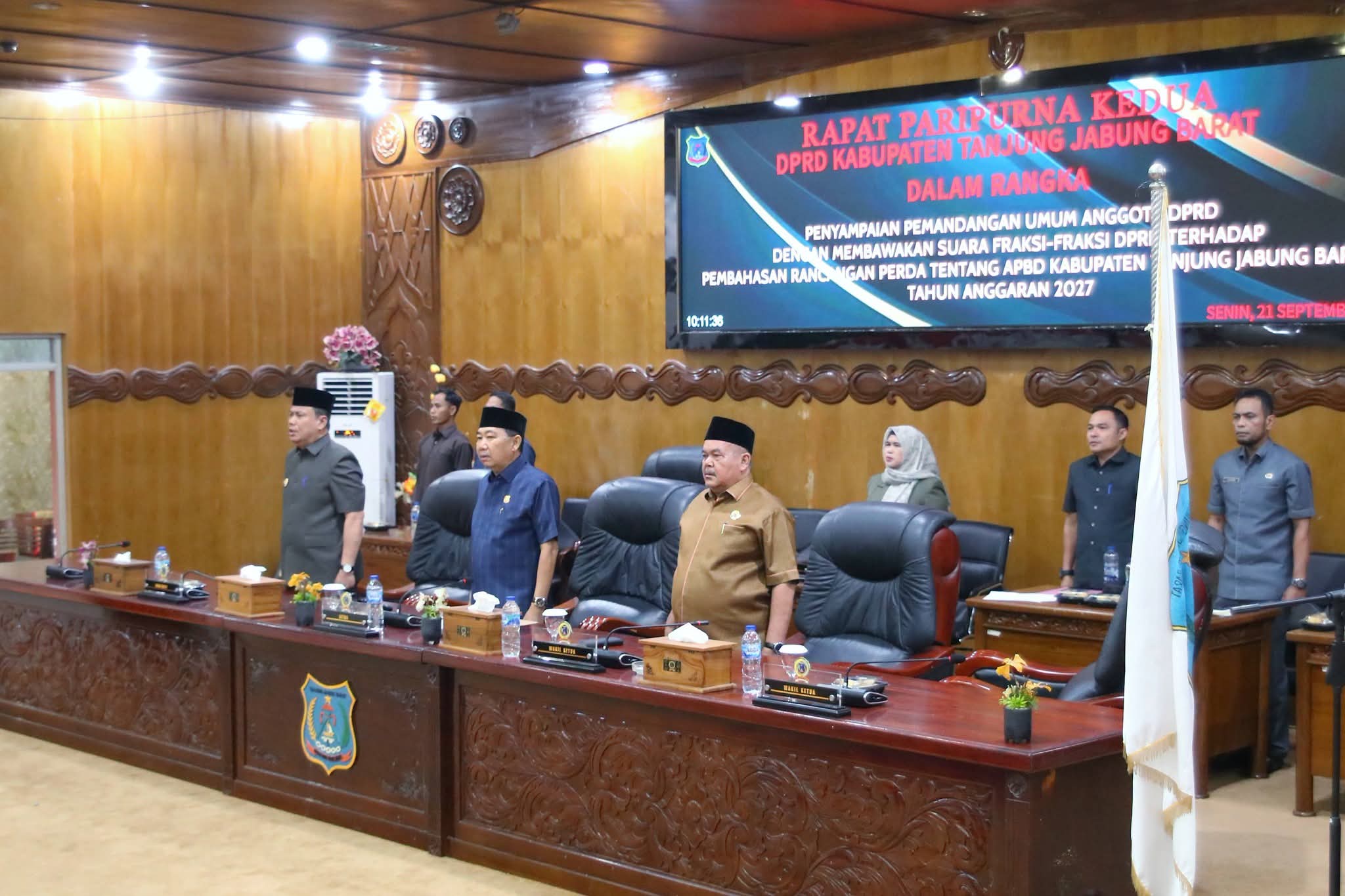 Wabup Katamso Hadiri Paripurna, Seluruh Fraksi Setujui Ranperda APBD 2027 Dilanjutkan