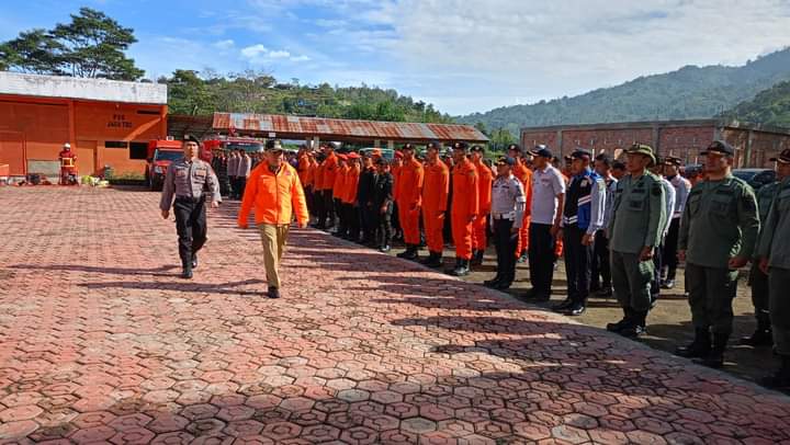 Bupati kerinci Adirozal Pimpin Apel siaga Karhutla 