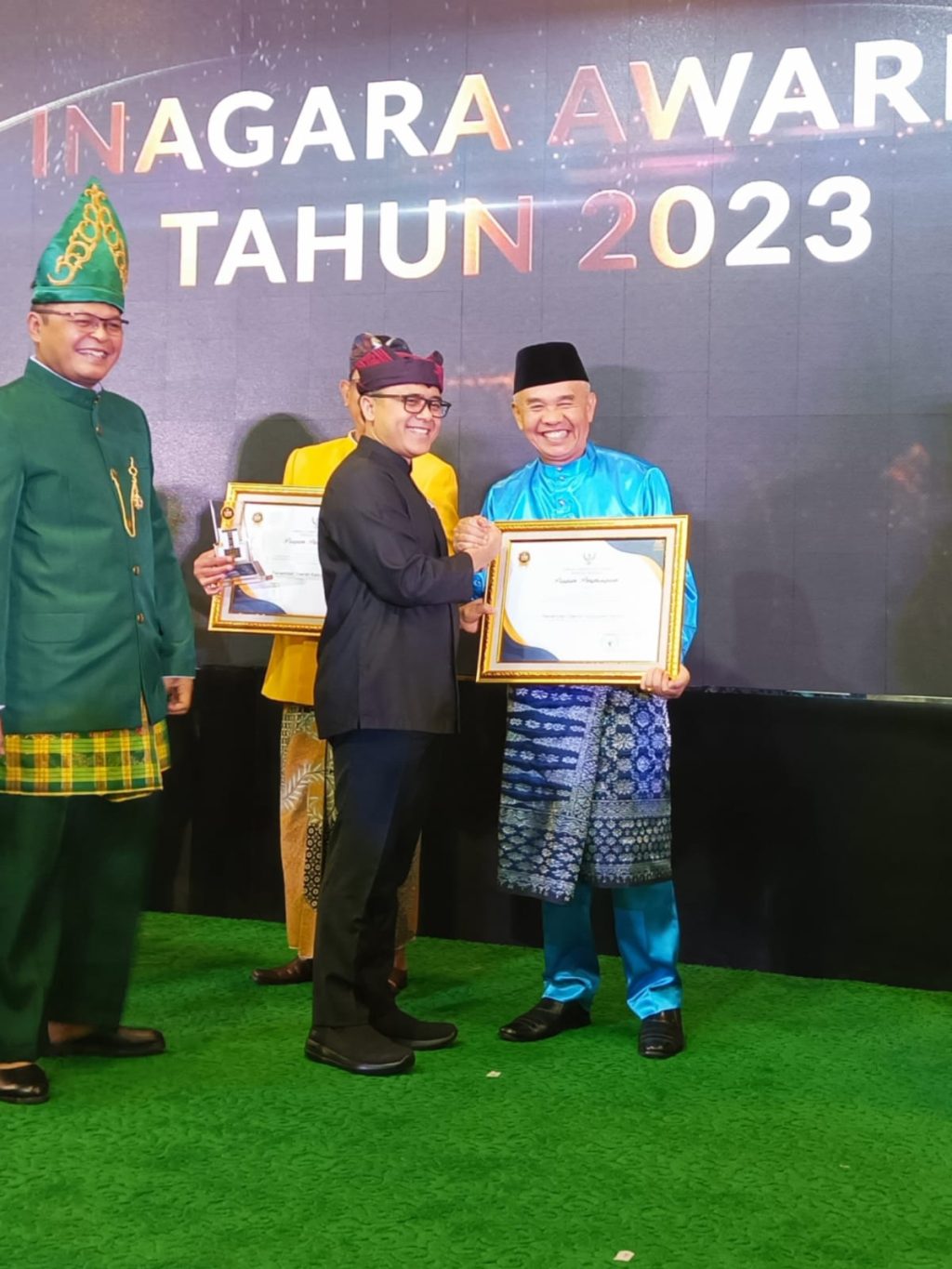 Bupati Kerinci Terima Penghargaan Inagara Awards 2023 dari LAN RI