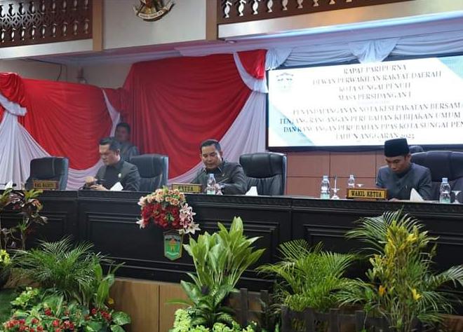 Rancangan Perubahan KUA PPAS 2023 Disepakati Dewan