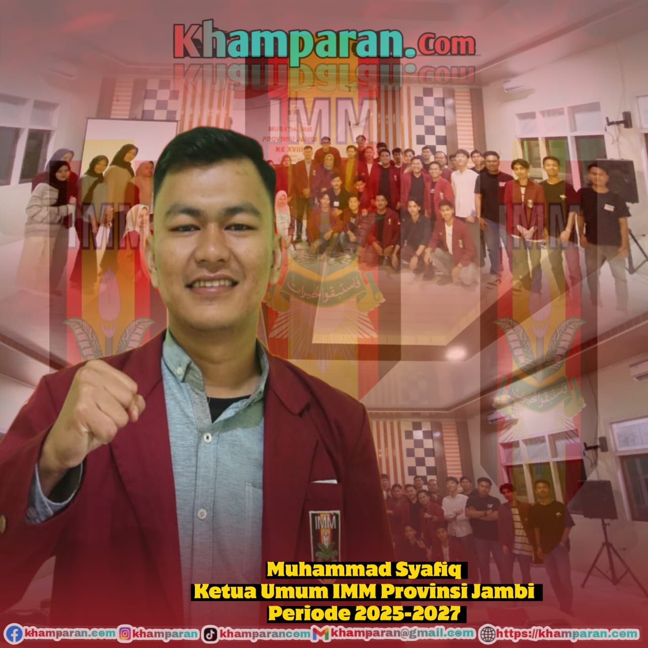 Resmi Menjadi Ketum, Muhammad Syafiq Pimpin IMM Jambi: Era Baru, Gebrakan Nyata!! 