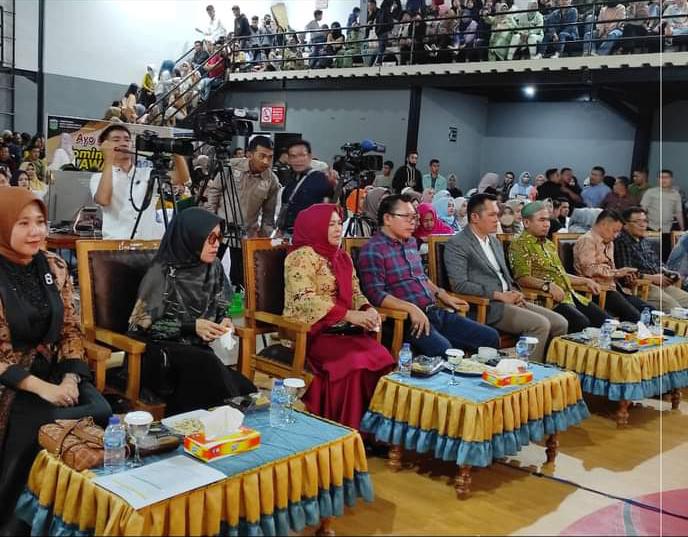 Hadiri Grand Final Bujang Gadis dan Putra Putri Pariwisata 2022.