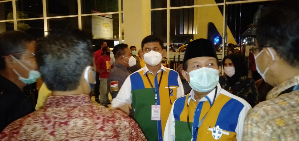 Fachrori-Syafril Kompak Tiba Di Lokasi Debat