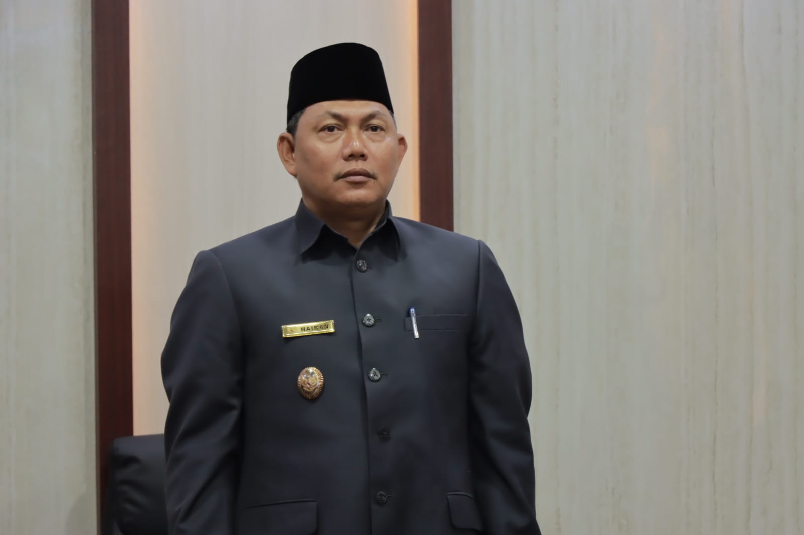 Wabup Hairan Hadiri Pelantikan Penjabat Bupati Sarolangun dan Perpanjangan Masa Jabatan PJ. Bupati Tebo dan Muaro Jambi