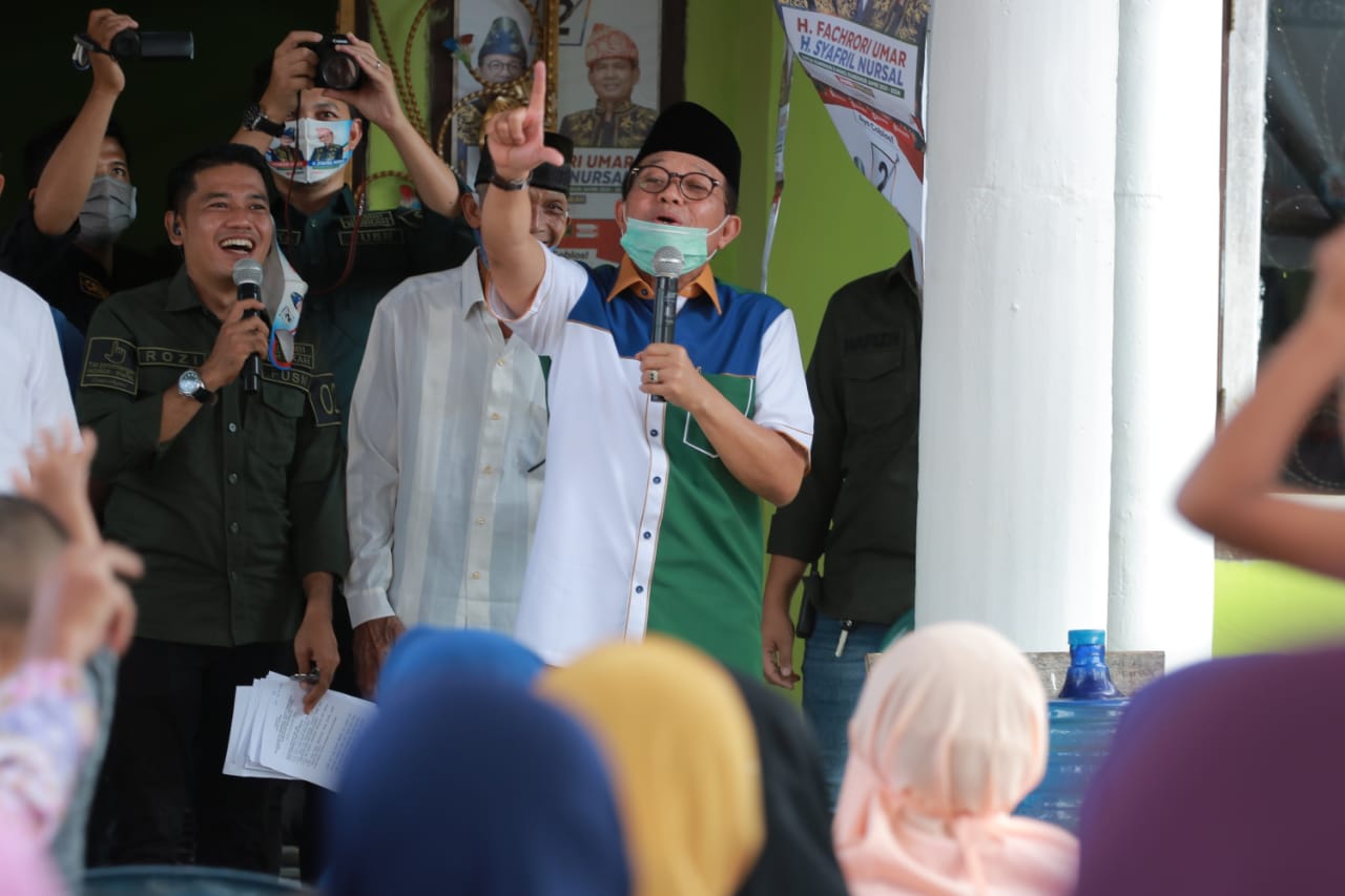 27 Hari Menjelang Pencoblosan,  Fachrori Terus Melakukan Blusukan Ke Desa- Desa