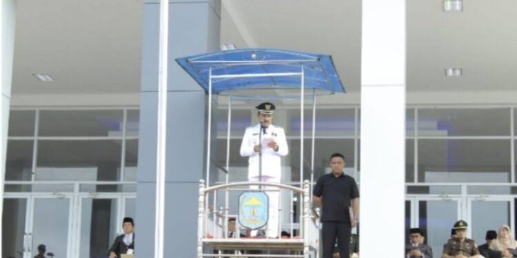 Asraf Pimpin Upacara Peringatan Hari Otonomi Daerah XXVIII Tahun 2024
