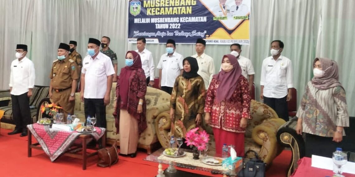 Wakil Bupati Sarolangun Buka Musrenbang Kecamatan Batang Asai