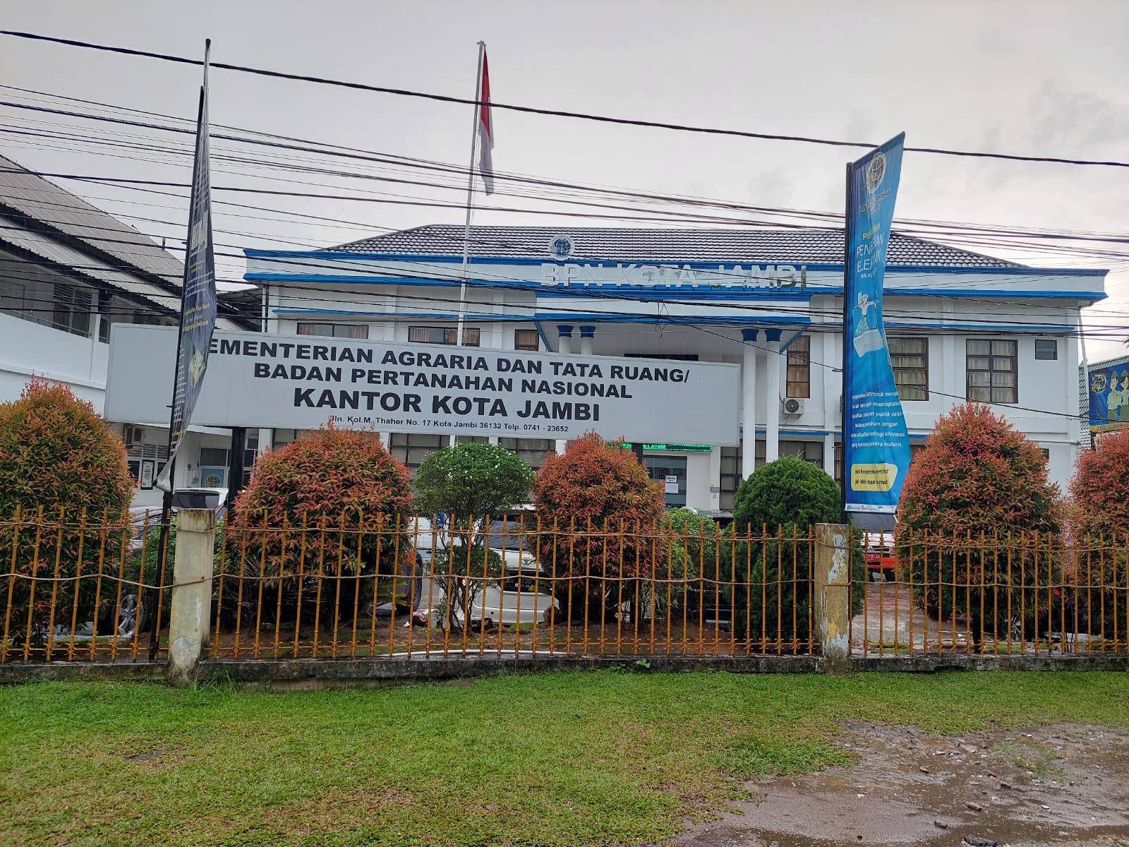 Ombudsman Jambi Pertanyakan Kantor Pertanahan Jambi Buka Setengah Hari 