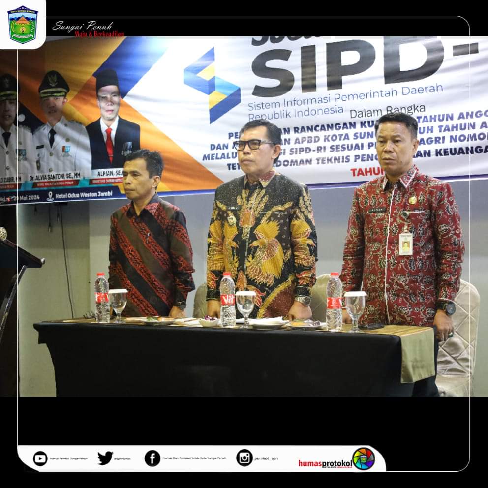 Wako Ahmadi Zubir Buka Sosialisasi SIPD RI Anggaran 2025