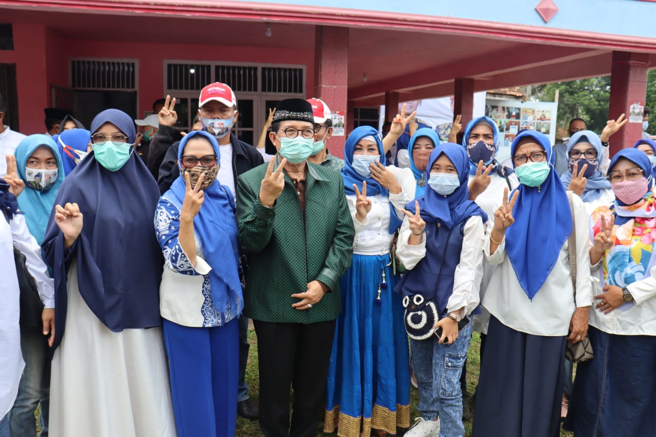 Kunjungi Posko Tim Pemenangan Putri Pinang Masak,  Ini Pesan Fachrori
