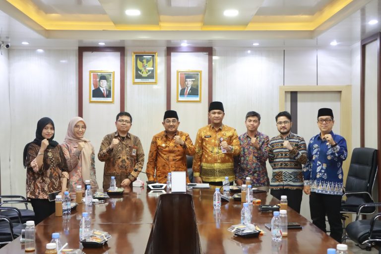 Bupati Tanjab Barat Hadiri Entry Meeting BPK RI, Tekankan Pentingnya Koordinasi Data