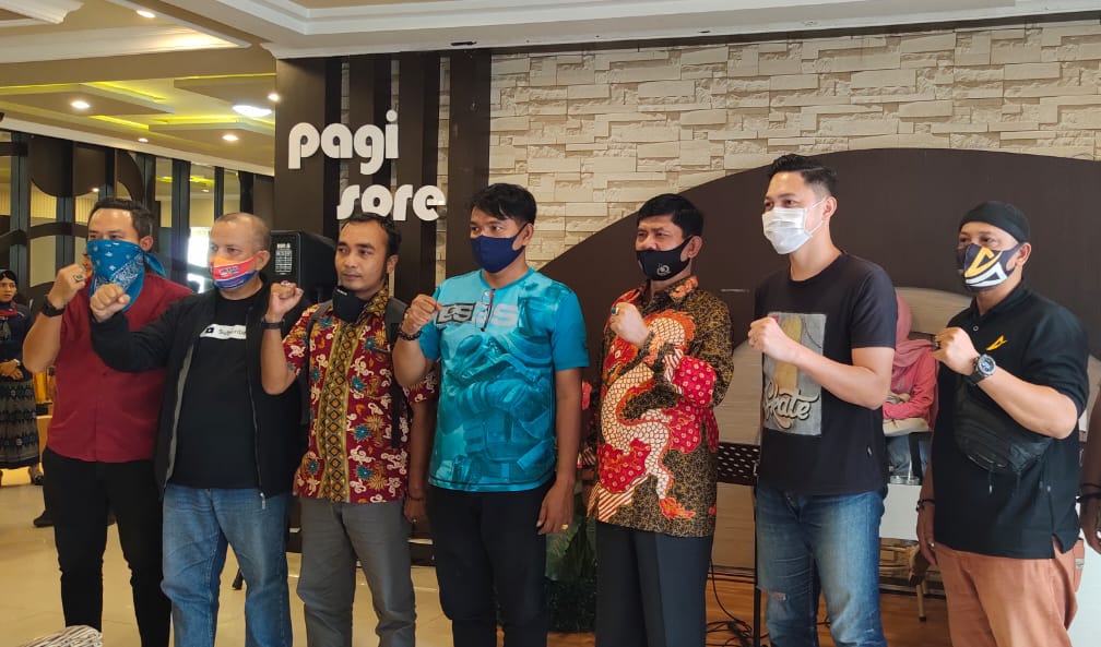 Bacawagub Syafril Nursal Sillaturhami Dengan Awak Media