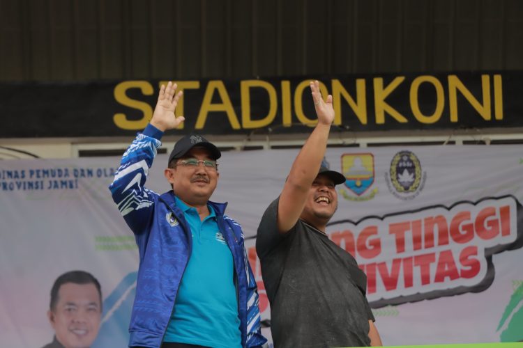 Bupati Tanjab Barat Hadiri Pembukaan Gubernur Cup Jambi Tahun 2024