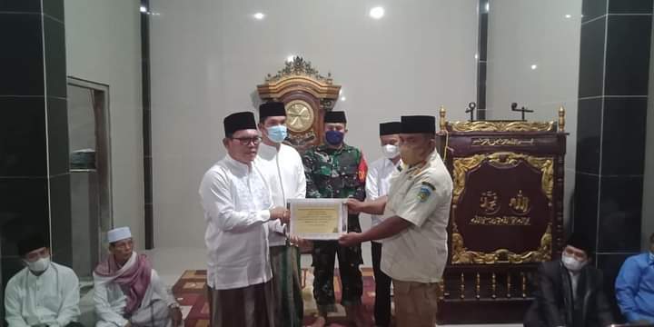 Tim Safari Pemkot Kunjungi Masjid Al Falah Desa Koto Dumo. 