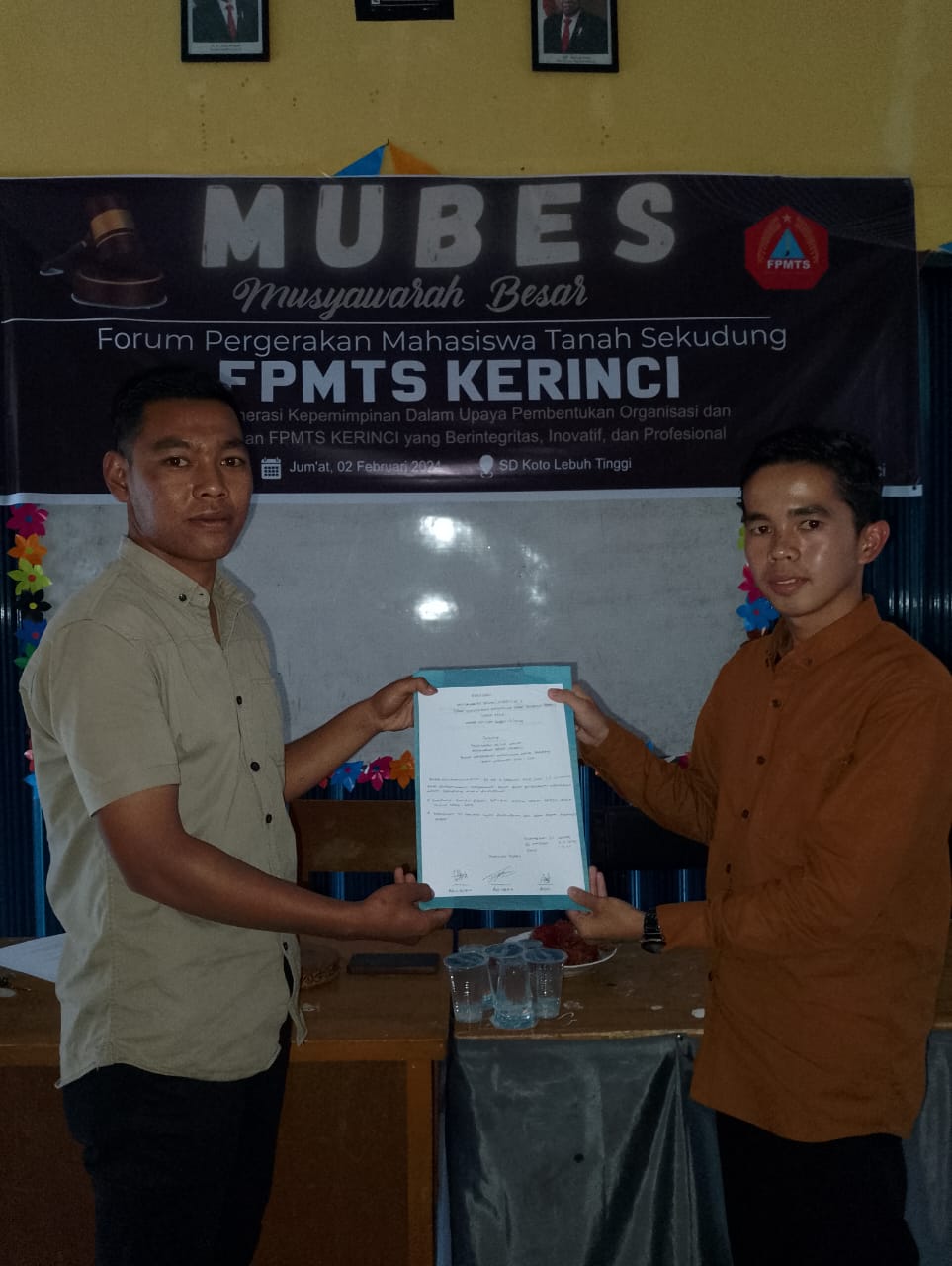 Sandri resmi nahkodai FPMTS kerinci 2024/2025