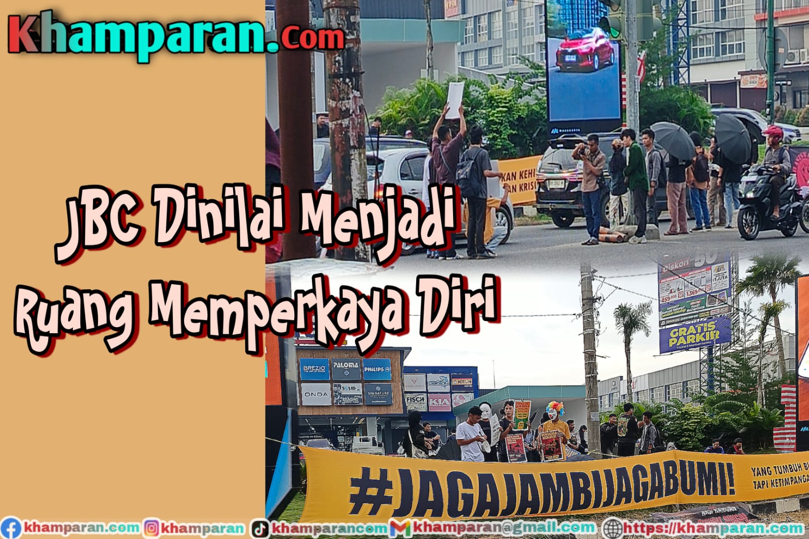 JBC Dinilai Menjadi Ruang Memperkaya Diri