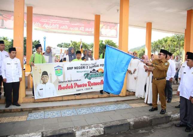 Pemkot Sungai Penuh Gelar Pawai Ta'ruf menyambut Bulan Suci Ramadhan 1444.H/2023 .M